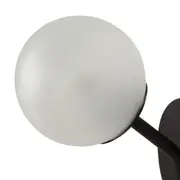 LUMINÁRIA DE PAREDE BUNCHY - PRETO/BRANCO - Foto 4