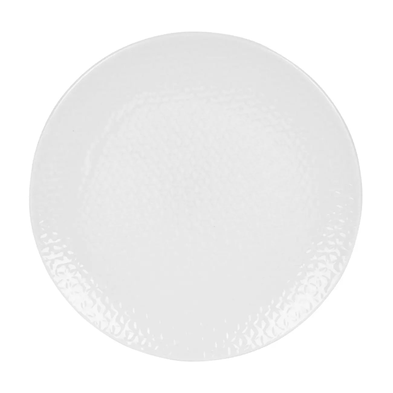 PRATO SOBREMESA 20 CM STELLAR - BRANCO - Foto 1
