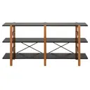 NOZES/PRETO - ESTANTE 1,61 M X 78 CM SKADA