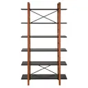 NOZES/PRETO - ESTANTE/DIVISÓRIA 1,05 M X 1,88 M SKADA