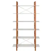 ESTANTE/DIVISÓRIA 1,05 M X 1,88 M SKADA - NOZES/BRANCO - Foto 1