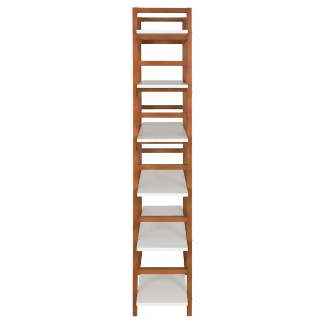 ESTANTE/DIVISÓRIA 1,05 M X 1,88 M SKADA - NOZES/BRANCO - Foto 3