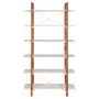 ESTANTE/DIVISÓRIA 1,05 M X 1,88 M SKADA - NOZES/BRANCO - Foto 4