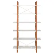 ESTANTE/DIVISÓRIA 1,05 M X 1,88 M SKADA - NOZES/BRANCO - Foto 4