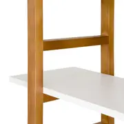 ESTANTE/DIVISÓRIA 1,05 M X 1,88 M SKADA - NOZES/BRANCO - Foto 5