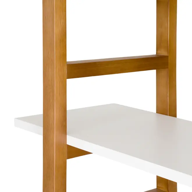 ESTANTE/DIVISÓRIA 1,05 M X 1,88 M SKADA - NOZES/BRANCO - Foto 5