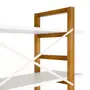 ESTANTE/DIVISÓRIA 1,05 M X 1,88 M SKADA - NOZES/BRANCO - Foto 6