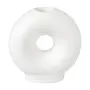 CASTIÇAL 10 CM DONUT - BRANCO - Foto 1