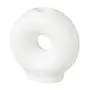 CASTIÇAL 10 CM DONUT - BRANCO - Foto 3