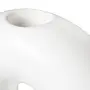 CASTIÇAL 10 CM DONUT - BRANCO - Foto 5