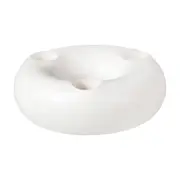CANDELABRO PARA 3 VELAS DONUT - BRANCO - Foto 1