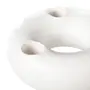 CANDELABRO PARA 3 VELAS DONUT - BRANCO - Foto 4