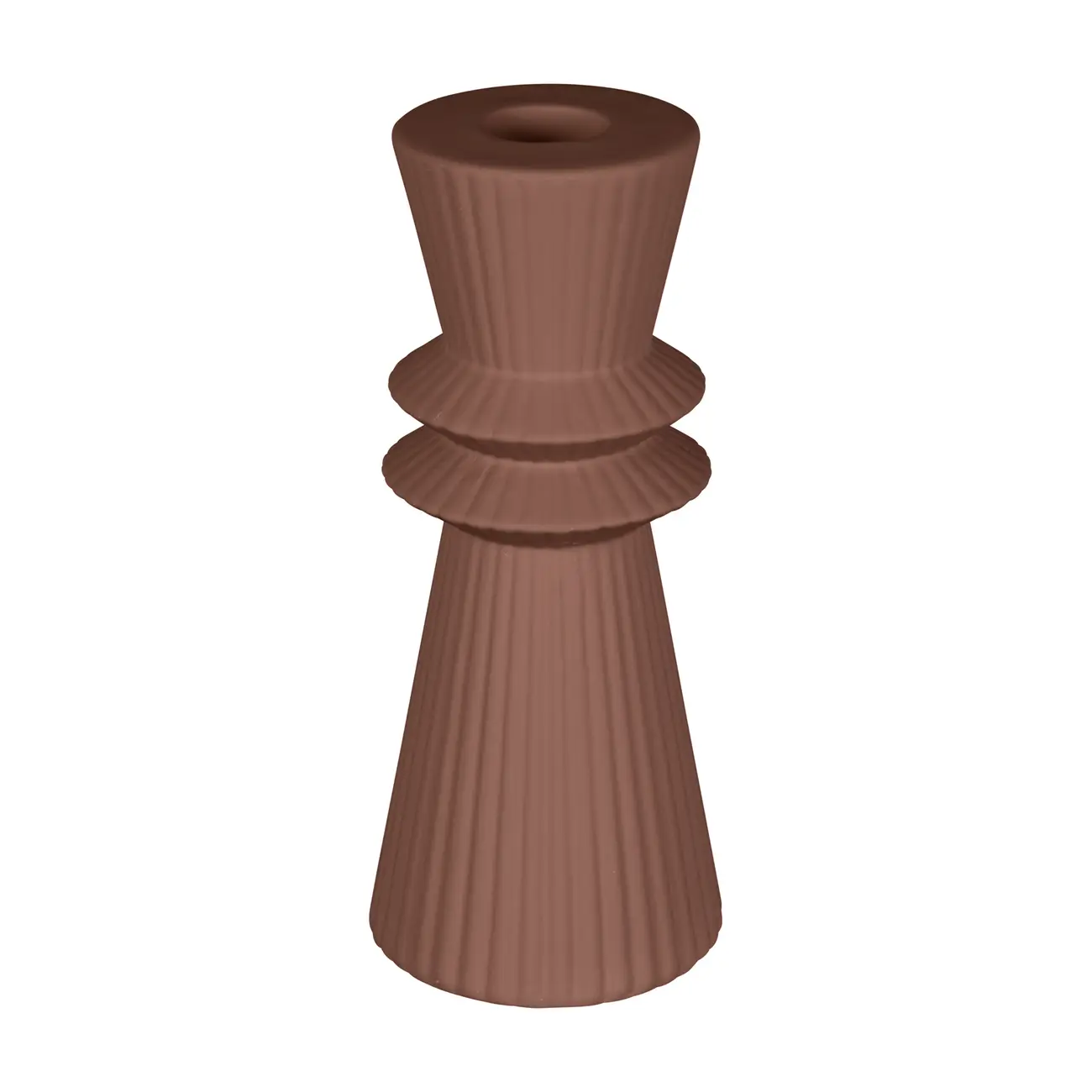 CASTIÇAL 16 CM THE TOWER - RUBY MOCHA - Foto 1