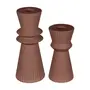 CASTIÇAL 16 CM THE TOWER - RUBY MOCHA - Foto 4