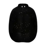 VASO 20 CM ARCTURO - PRETO/OURO - Foto 1