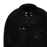 VASO 20 CM ARCTURO - PRETO/OURO - Foto 2