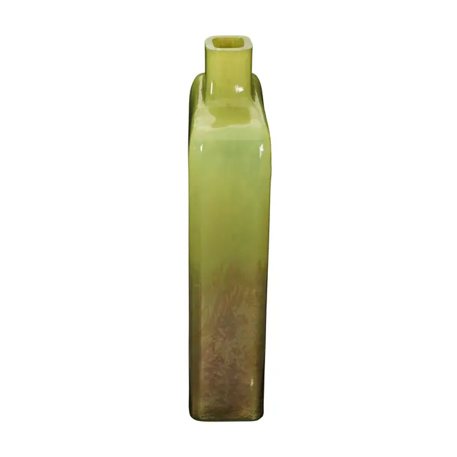 VASO GARRAFA 30 CM ANDINNO - MARROM/CAQUI - Foto 3