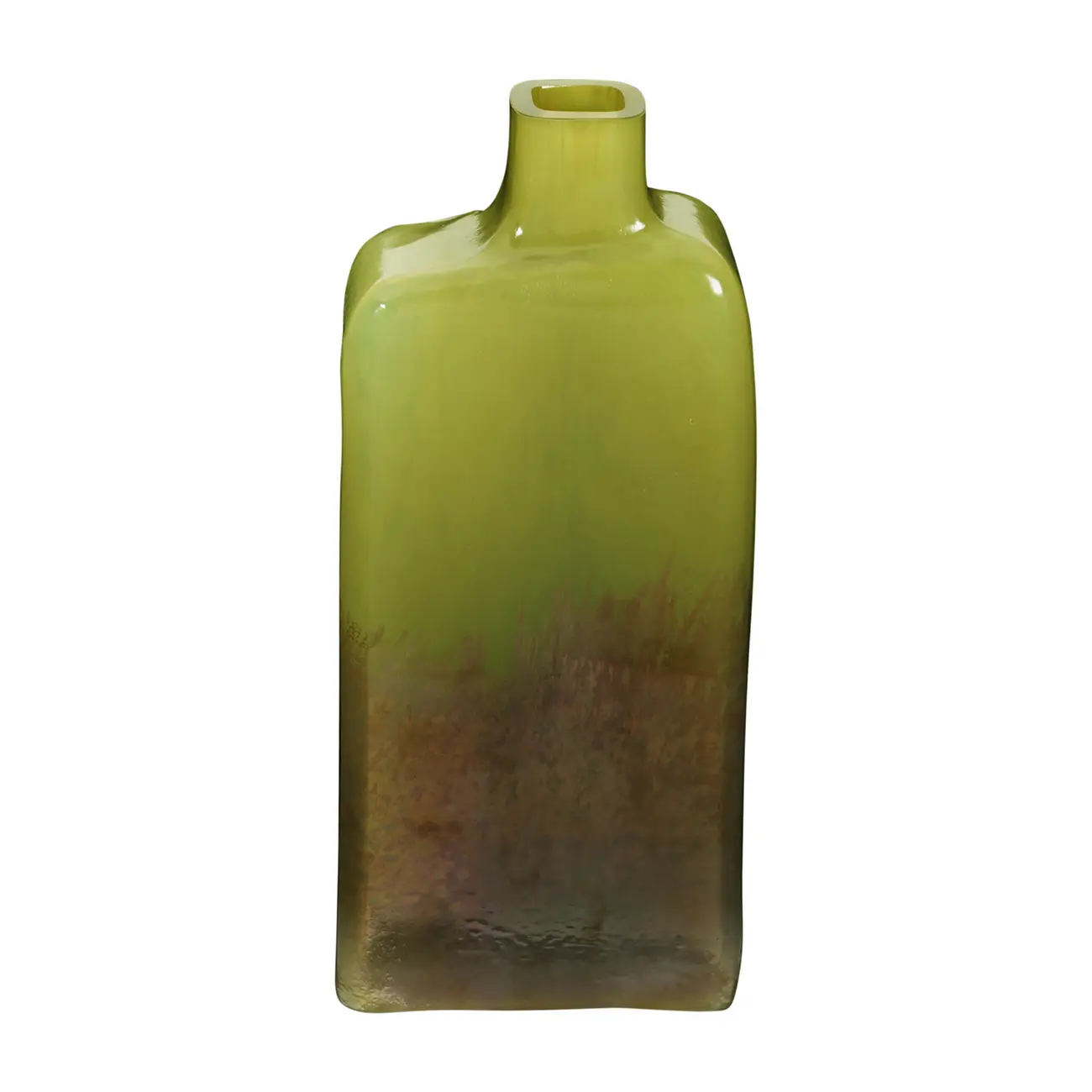 VASO GARRAFA 30 CM ANDINNO - MARROM/CAQUI - Foto 4