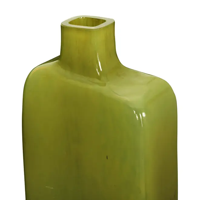 VASO GARRAFA 30 CM ANDINNO - MARROM/CAQUI - Foto 5