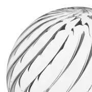 ADORNO BOLA 13 CM PETALIS - INCOLOR - Foto 2