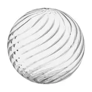 ADORNO BOLA 11 CM PETALIS - INCOLOR - Foto 1