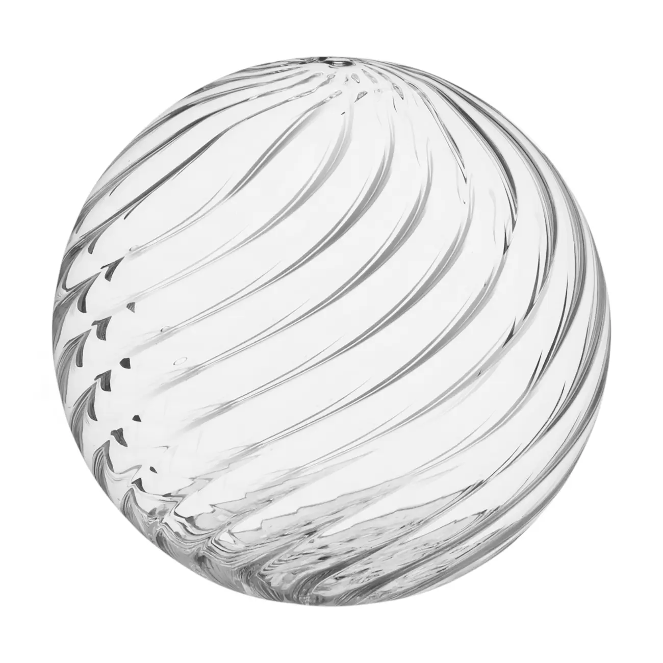 ADORNO BOLA 11 CM PETALIS - INCOLOR - Foto 1
