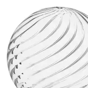 ADORNO BOLA 11 CM PETALIS - INCOLOR - Foto 2