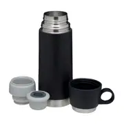 GARRAFA TÉRMICA 350 ML WINNER PRO - PRETO/INOX - Foto 3
