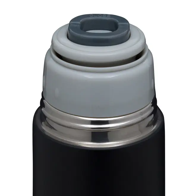 GARRAFA TÉRMICA 350 ML WINNER PRO - PRETO/INOX - Foto 7