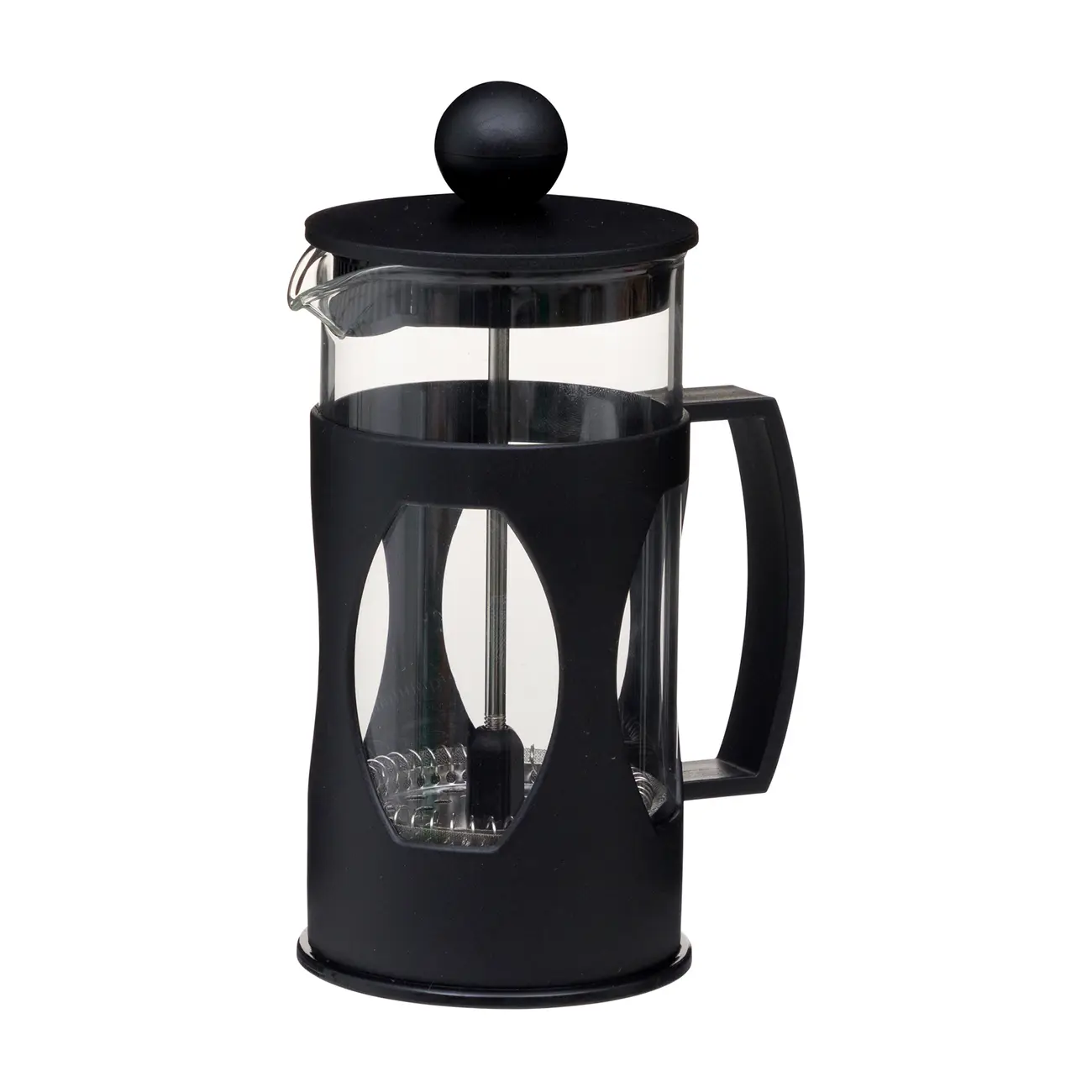 CAFETEIRA PRENSA FRANCESA 350 ML GRANO - PRETO/INCOLOR - Foto 5