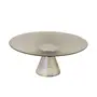 CENTRO DE MESA 33 CM TENBY - KONKRET/PRATA - Foto 1