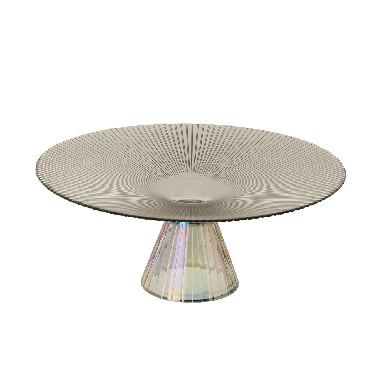 CENTRO DE MESA 33 CM TENBY - KONKRET/PRATA - Foto 1
