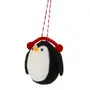 PINGENTE PINGUIM COLORFUN XMAS - PRETO/BRANCO - Foto 3