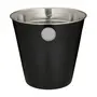 BALDE PARA GELO 13 CM LUNDY - PRETO/INOX - Foto 3