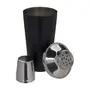 COQUETELEIRA 750 ML LUNDY - PRETO/INOX - Foto 2