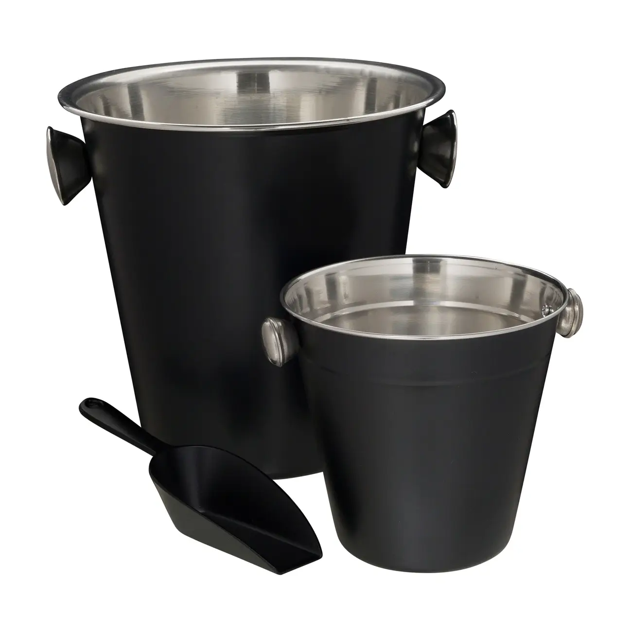PÁ PARA GELO LUNDY - PRETO/INOX - Foto 6