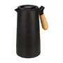 GARRAFA TÉRMICA 1 L LE COFFEE - PRETO/MADEIRA - Foto 4