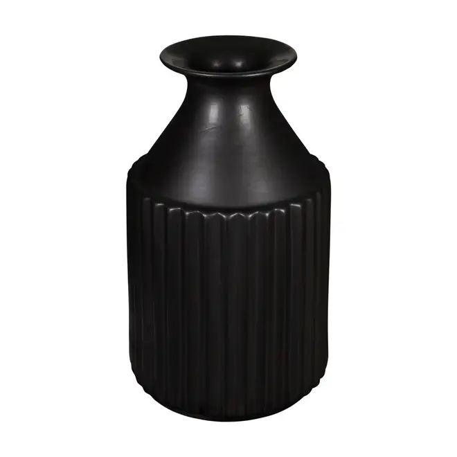 VASO 26 CM BENTLEY - PRETO - Foto 1