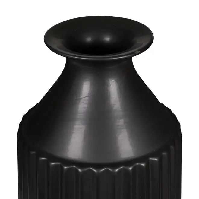 VASO 26 CM BENTLEY - PRETO - Foto 2
