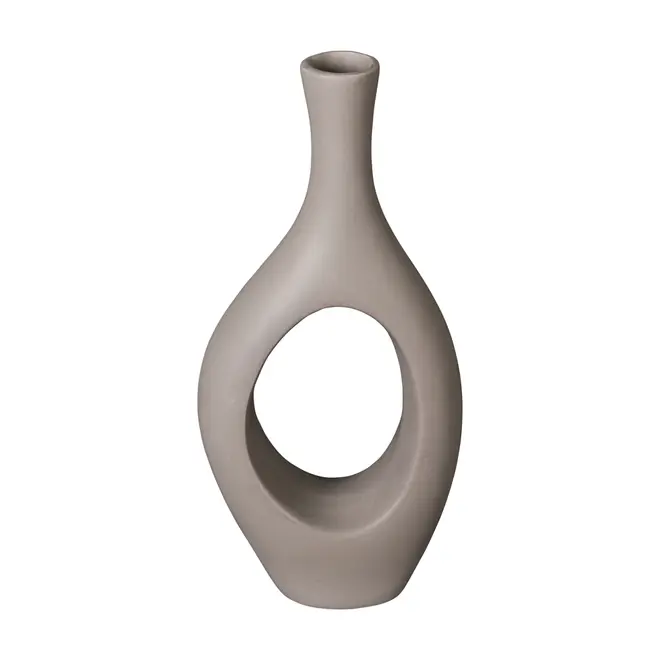 VASO 29 CM NIZZA - GRIS BRULÉ - Foto 1
