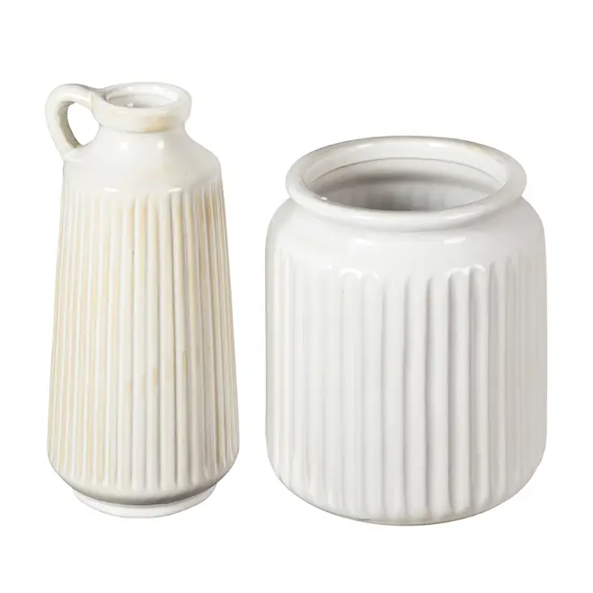 CACHEPÔ 13 CM BLANCH - BRANCO - Foto 3