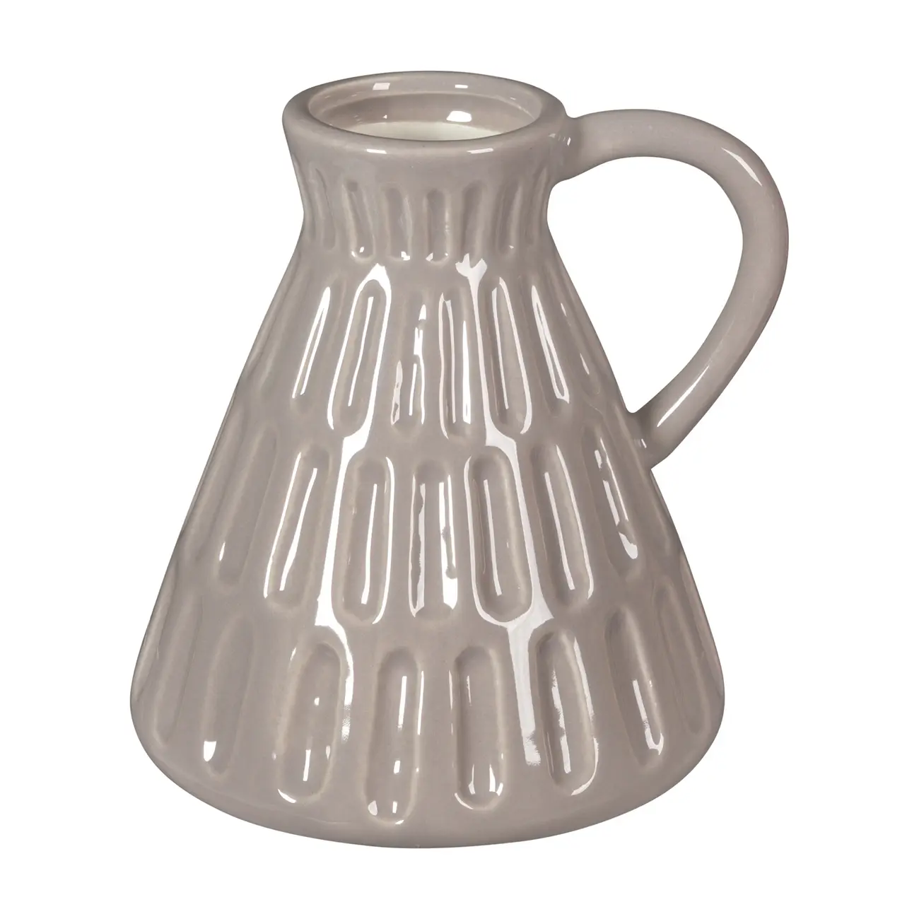 VASO JARRA 13 CM HAMMAT - CINZA PROVENCE - Foto 1