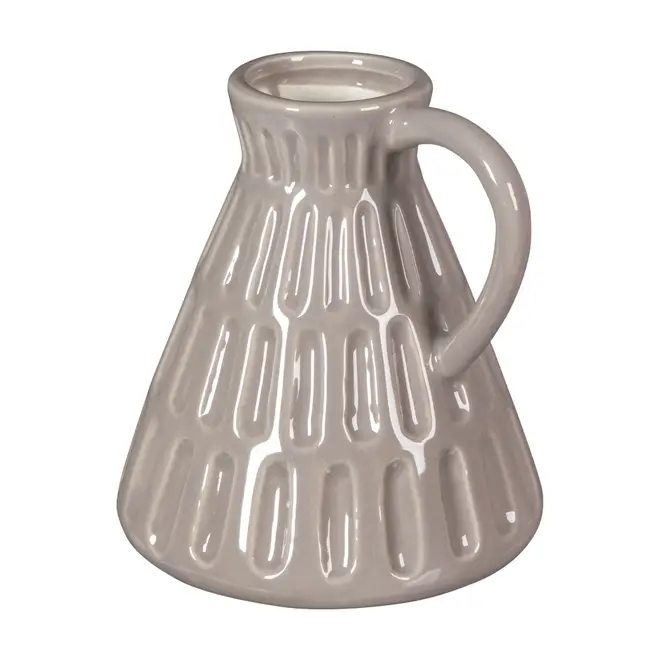 VASO JARRA 13 CM HAMMAT - CINZA PROVENCE - Foto 2