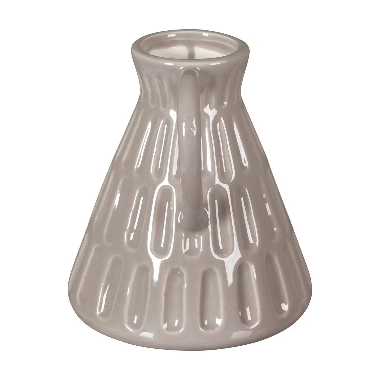 VASO JARRA 13 CM HAMMAT - CINZA PROVENCE - Foto 3