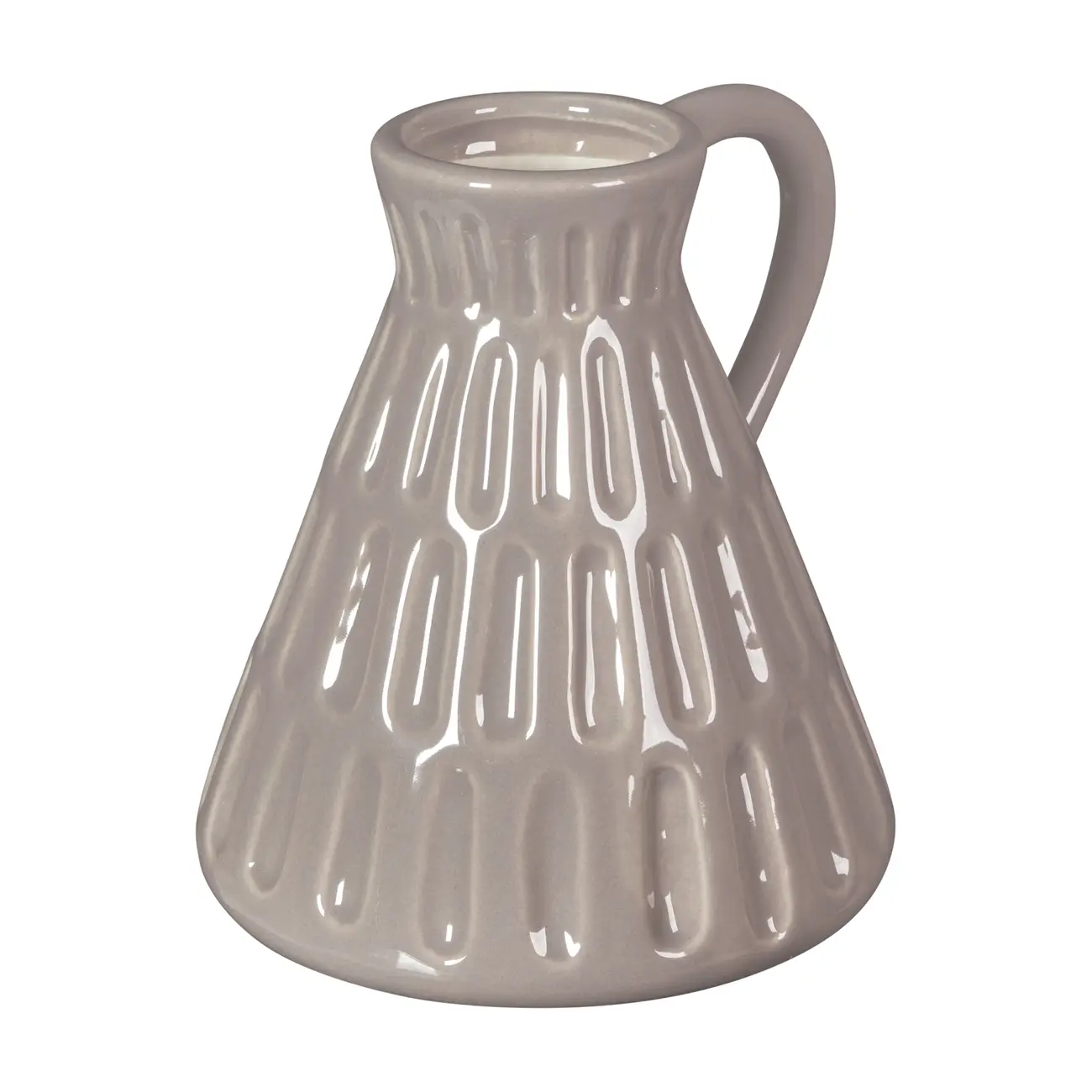 VASO JARRA 13 CM HAMMAT - CINZA PROVENCE - Foto 4
