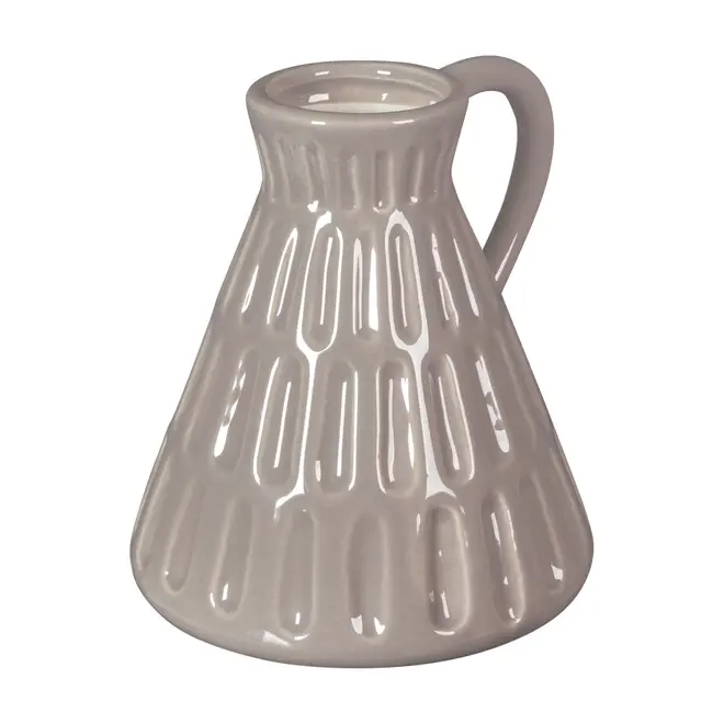 VASO JARRA 13 CM HAMMAT - CINZA PROVENCE - Foto 4