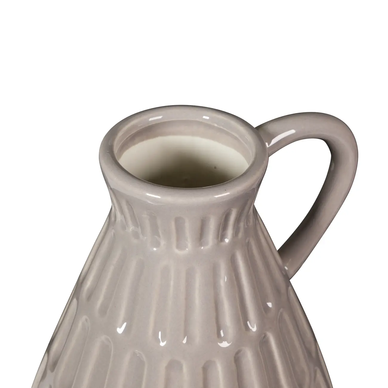 VASO JARRA 13 CM HAMMAT - CINZA PROVENCE - Foto 5