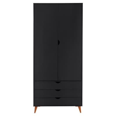 GUARDA-ROUPA 2 PORTAS/3 GAVETAS LIN