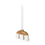 SUPORTE VELA KOMODO - BRANCO/CANELA DO CEILÃO - Foto 2
