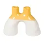 CANDELABRO PARA 2 VELAS KOMODO - BRANCO/ZAFRON - Foto 1